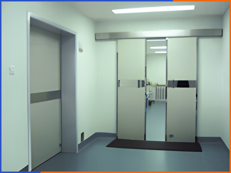 手動(dòng)推拉式防護(hù)門(mén)