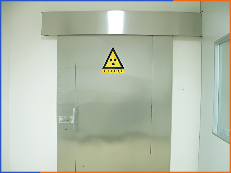 電動(dòng)加速器推拉防護(hù)門(mén)