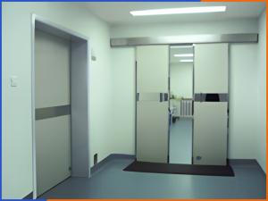 手動(dòng)推拉式防護(hù)門(mén)